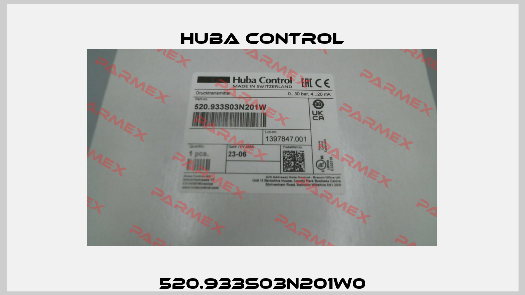 520.933S03N201W0 Huba Control