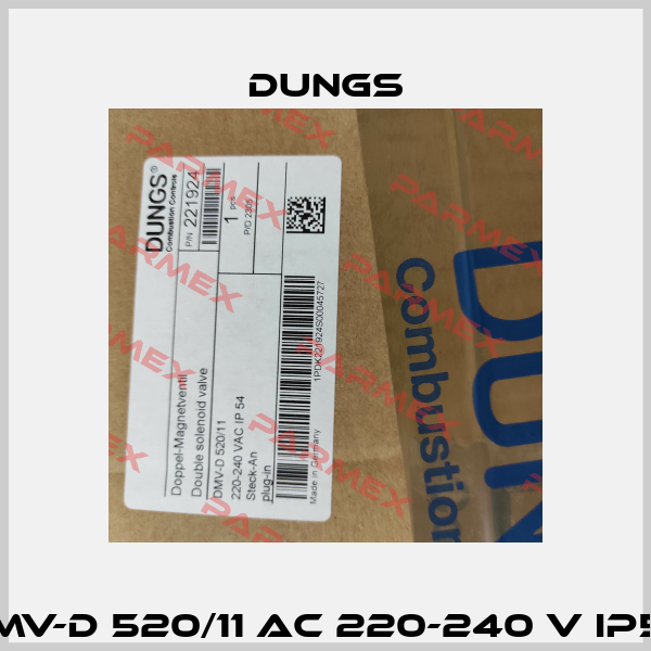 DMV-D 520/11 AC 220-240 V IP54 Dungs