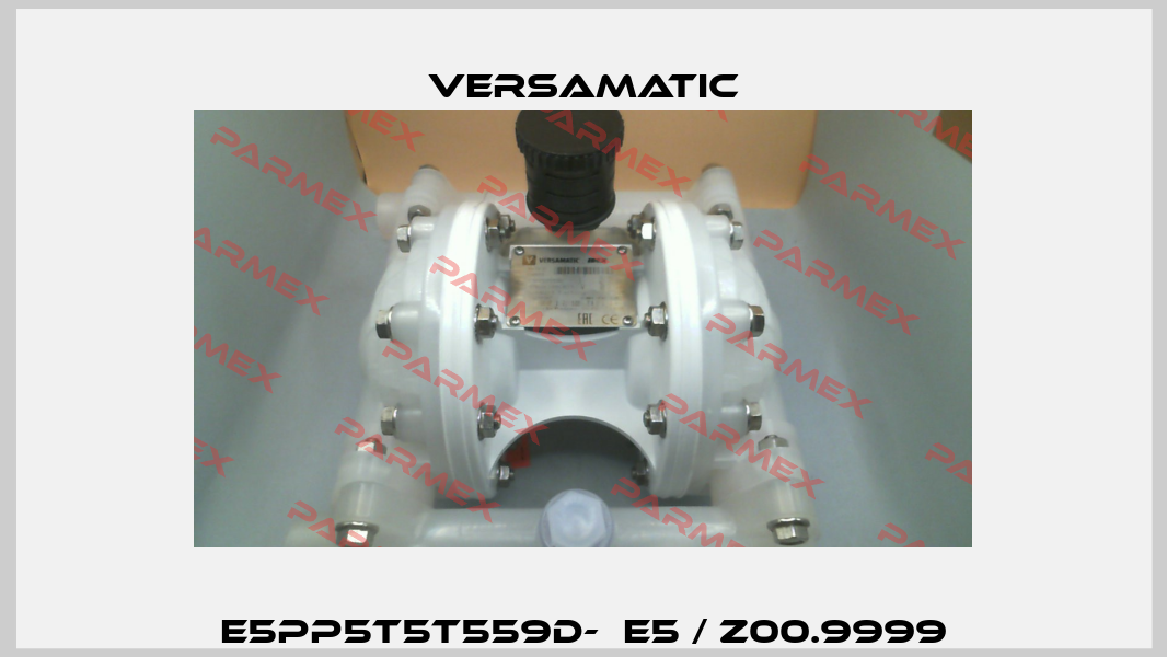 E5PP5T5T559D-  E5 / Z00.9999 VersaMatic