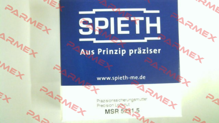 K-10105201  / MSR 52X1.5 Spieth