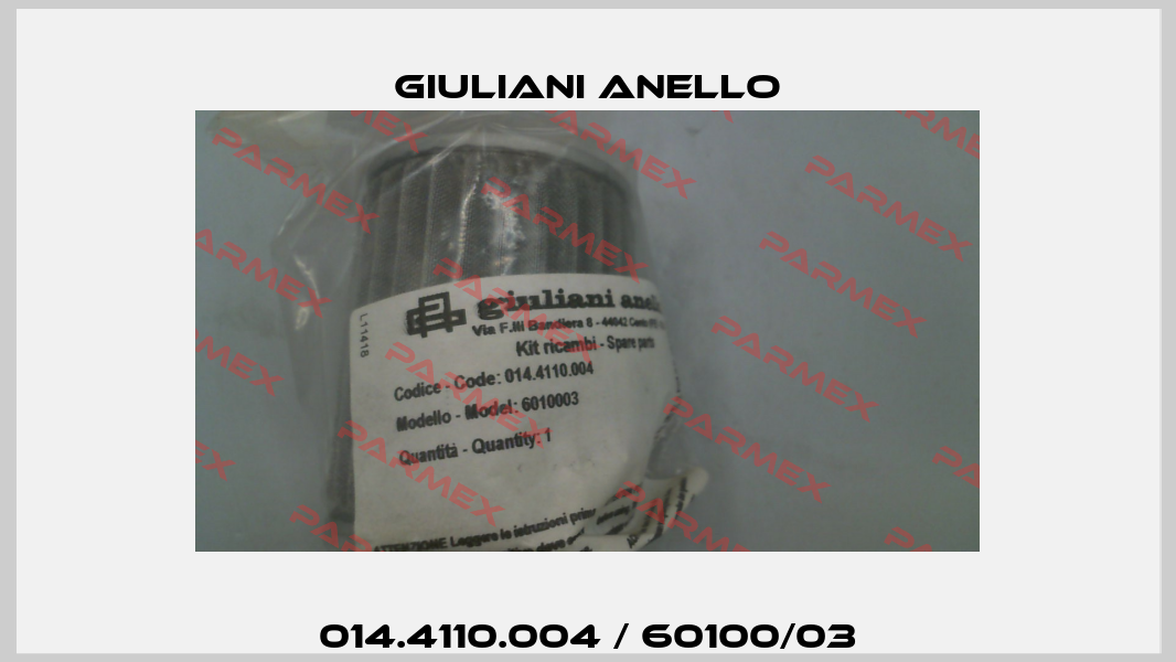 014.4110.004 / 60100/03 Giuliani Anello