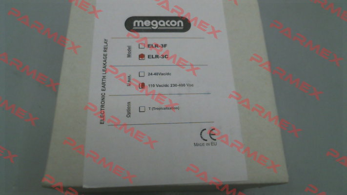 ELR-3C 110 VAC/DC 220-400 VAC / 604030 Megacon