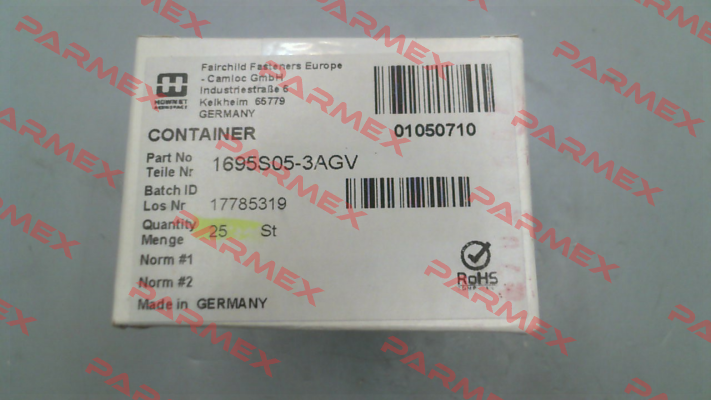 1695 S 05-3 AGV Fairchild