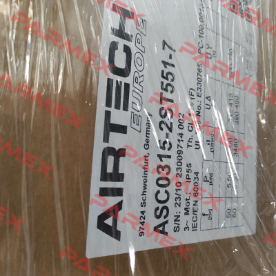 MVTB-0315-2ST551-7 Airtech