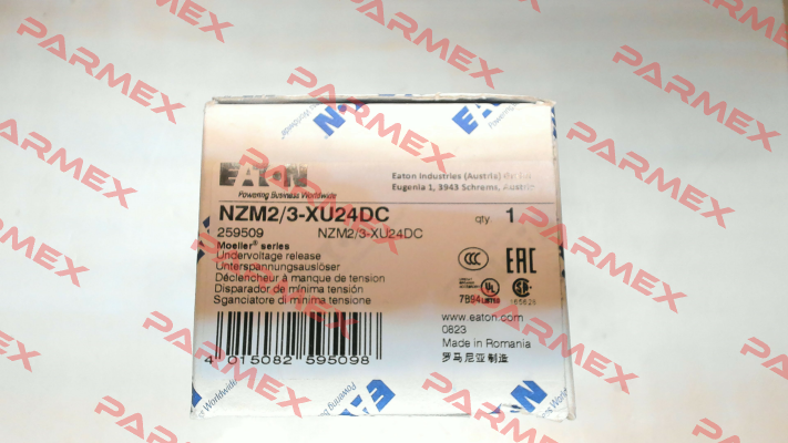 p/n: 259509, Type: NZM2/3-XU24DC Moeller (Eaton)