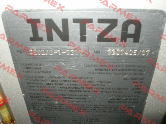 GE02/B-1-7321  Intza