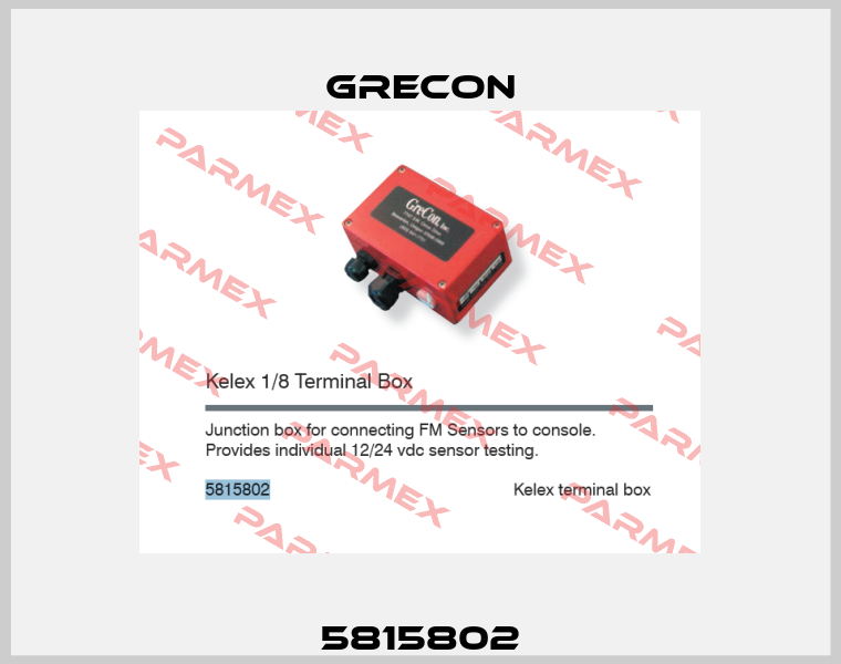 5815802 Grecon