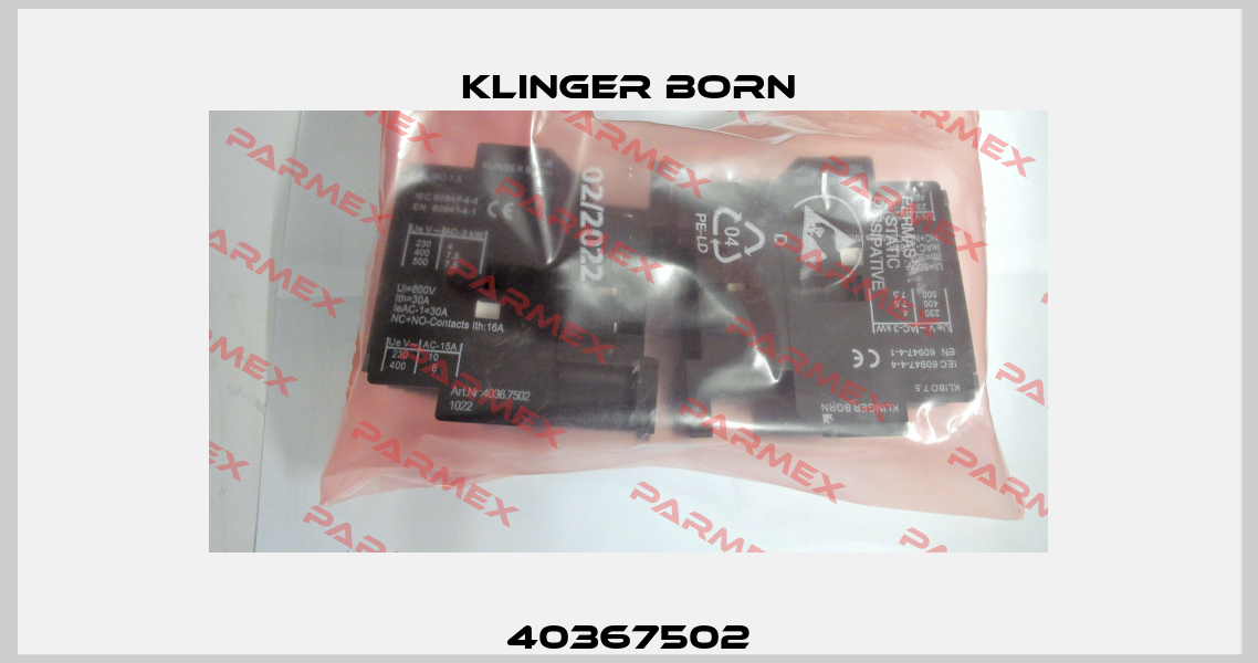 40367502 Klinger Born